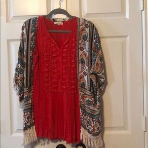 Colorful cardigan to add to any outfit!